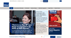 Desktop Screenshot of ethicalcorp.com